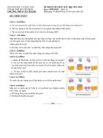 Đề thi học kì 1 môn Sinh lớp 10 THPT Cần Thạnh có đáp án | Lớp 10, Sinh học - Ôn Luyện