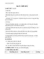 Chất béo | Lớp 9, Hóa học - Ôn Luyện