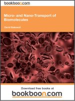 Micro- and Nano-Transport of Biomolecules - eBooks and textbooks from bookboon.com