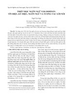 Triết học ngôn ngữ Voloshinov: Tín hiệu, ký hiệu, ngôn ngữ và tương tác lời nói