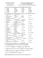 7. Đề thi tuyển sinh vào lớp 10 tỉnh Vĩnh Phúc năm học 2017-2018 (đại trà) 3