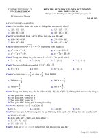 đề kiểm tra cuối kỳ i môn toánlớp 10  xem tại đây đề kiểm tra cuối kỳ i môn toánlớp 11  xem tại đây đáp án kiểm tra