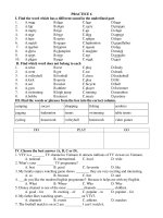 bài tập tự ôn ở nhà lần 6 môn toánvăn anh cho học sinh khối 6  thcs thanh liệt