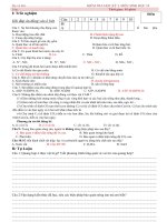 2 Đề thi thử học kì 1 môn Sinh lớp 10 năm 2020 - 2021 có đáp án chọn lọc | Lớp 10, Sinh học - Ôn Luyện