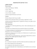 Đề cương ôn tập ngữ văn 6 học kì 2 năm học 2017 – 2018 trường THCS Thanh Quan