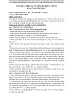 BIG TIỂU học VĨNH PHÚC tài LIỆU, nội DUNG ôn THI KIẾN THỨC CHUNG 