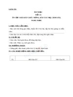 Giáo án Âm nhạc 4 tiết 25 Ôn hát Chúc mừng Chim sáo Bàn tay mẹ | Âm nhạc, Lớp 4 - Ôn Luyện