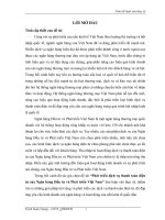 Phát triển dịch vụ thanh toán điện tử của ngân hàng đầu tư và phát triển Việt nam