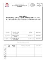 QT.HLTV.02 - Quy trình đổi chứng chỉ HLTV