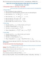 Tìm công thức tổng quát của Dãy số (6 dạng toán cơ bản)