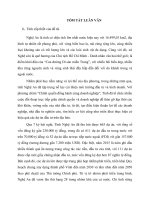 Thu hút đầu tư trực tiếp nước ngoài vào tỉnh Nghệ An trong bối cảnh Việt Nam tham gia hiệp định đối tác xuyên Thái Bình Dương