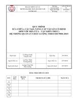 QT.QTTB.03- QUY TRINH SUA CHUA, CAI TAO, NANG CAP TSCD - NHA CUA, KIEN TRUC