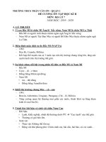 Đề cương ôn thi học kì 2 môn Địa lớp 7 năm 2019 - 2020 | Địa lý, Lớp 7 - Ôn Luyện