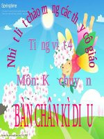 bài Kể chuyện - Bàn chân kì diệu | Ngữ văn, Lớp 4 - Ôn Luyện