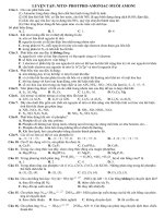 Bài tập trắc nghiệm về nito photpho amoniac muối amoni môn hóa học lớp 11 | Lớp 11, Hóa học - Ôn Luyện