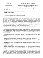 Đề thi thử THPT quốc gia môn Ngữ Văn - Đề 26 - File word có lời giải chi tiết | Ngữ văn, Đề thi đại học - Ôn Luyện