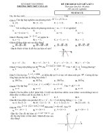 Đề thi khảo sát giữa kỳ 1 Toán 10 năm 2018 – 2019 trường Nhữ Văn Lan – Hải Phòng | Toán học, Lớp 10 - Ôn Luyện