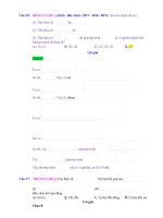 Tuyển tập các bài toán có đáp án chi tiết về đạo hàm và tập xác định lớp 11 phần 6 | Toán học, Lớp 11 - Ôn Luyện