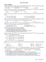 Đề kiểm tra 45 phút môn toán hình học chương 2 lớp 11 trường thpt nguyễn du | Toán học, Lớp 11 - Ôn Luyện