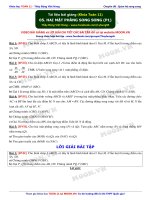 Bài 1. Bài tập có đáp án chi tiết về hai mặt phẳng song song của thầy Đặng Việt Hùng | Toán học, Lớp 11 - Ôn Luyện