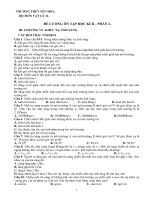 Đề cương ôn thi học kì 2 môn Vật Lý lớp 11 THPT Yên Hòa - Phần 2 | Vật Lý, Lớp 11 - Ôn Luyện