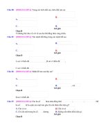 Bài 11. Bài tập trắc nghiệm có đáp án về bất đẳng thức lớp 10 | Toán học, Lớp 10 - Ôn Luyện