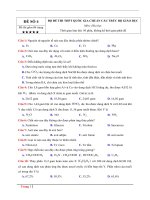 Đề thi thử thpt quốc gia có đáp án chi tiết môn hóa học năm 2017 của megabook mã 4 | Đề thi đại học, Hóa học - Ôn Luyện