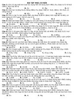 Bài tập trắc nghiệm về hno3 cơ bản môn hóa học lớp 11 | Lớp 11, Hóa học - Ôn Luyện