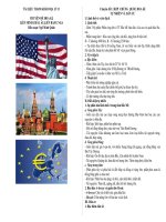 Đề cương ôn tập có đáp án chi tiết môn địa lý lớp 11 | Lớp 11, Địa lý - Ôn Luyện