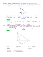 Bài 10. Bài tập có đáp án chi tiết về đường thẳng vuông góc mặt phẳng | Toán học, Lớp 11 - Ôn Luyện