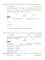 Bài tập có đáp án chi tiết dạng vị trí tương đối giữa hai mặt phẳng giữa mặt cầu và mặt phẳng mức độ 4 | Toán học, Lớp 12 - Ôn Luyện