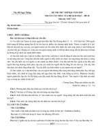Đề thi thử văn thpt quốc gia 2019 - Thạc Sỹ Đỗ Ngọc Thống - Đề 20 | Ngữ văn, Đề thi đại học - Ôn Luyện