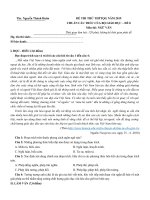 Đề thi thử văn thpt quốc gia 2019 - Thạc Sỹ Nguyễn Thành Huân - Đề 8 | Ngữ văn, Đề thi đại học - Ôn Luyện