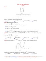 Đề thi thử đại học môn toán của tạp chí toán học tuổi trẻ lần 2 | Toán học, Đề thi đại học - Ôn Luyện