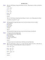 Đề khảo sát chất lượng học kì 2 có đáp án chi tiết môn vật lí lớp 10 lần 4 | Vật Lý, Lớp 10 - Ôn Luyện