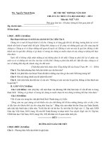 Đề thi thử văn thpt quốc gia 2019 - Thạc Sỹ Nguyễn Thành Huân - Đề 2 | Ngữ văn, Đề thi đại học - Ôn Luyện