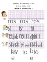 bai on tap tieng anh lop 1 17220207