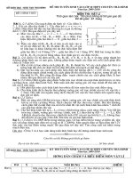 Đề thi tuyển sinh vào lớp 10 môn vật lý năm 2009 - 2010 trường thpt chuyên thái bình | Vật lý, Lớp 9 - Ôn Luyện