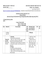 KHDH NGỮ văn 6,7,8,9 2020 2021 TT26 