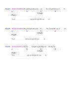 Bài tập trắc nghiệm có đáp án về số gần đúng và sai số lớp 10 phần 2 | Toán học, Lớp 10 - Ôn Luyện