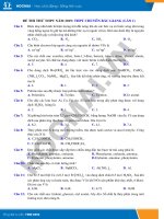 Đề thi thử đại học có đáp án chi tiết môn hóa học năm 2019 trường thpt chuyên bắc giang lần 1 | Đề thi đại học, Hóa học - Ôn Luyện