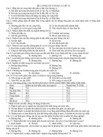 Đề cương ôn tập học kì môn địa lý lớp 10 | Lớp 10, Địa lý - Ôn Luyện