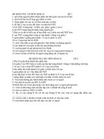 Đề kiểm tra 15 phút môn sinh học lớp 10 | Lớp 10, Sinh học - Ôn Luyện