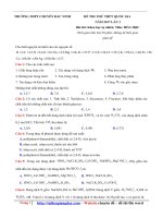 Đề thi thử thpt quốc gia có đáp án chi tiết môn hóa học năm 2017 trường thpt chuyên bắc ninh lần 1 | Đề thi đại học, Hóa học - Ôn Luyện