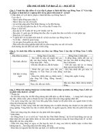 Đề cương ôn tập học kì 2 môn địa lý lớp 11 | Lớp 11, Địa lý - Ôn Luyện