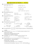 Đề ôn tập Toán lớp 10 THPT Thành Nhân - Đề số 2 | Toán học, Lớp 10 - Ôn Luyện