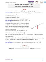 Giữa kì 1 toán 9 ams 2021 