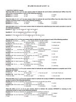 Đề luyện thi vào lớp 10 thpt môn tiếng anh mã 1 | Tiếng Anh, Lớp 9 - Ôn Luyện