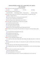 Đề thi thử có đáp án chi tiết kỳ thi THPT quốc gia môn sinh trường THPT Cờ đỏ | Đề thi đại học, Sinh học - Ôn Luyện