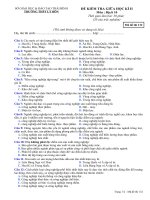 Đề kiểm tra giữa học kì 2 môn địa lý lớp 10 trường thpt lý bôn mã 132 | Lớp 10, Địa lý - Ôn Luyện